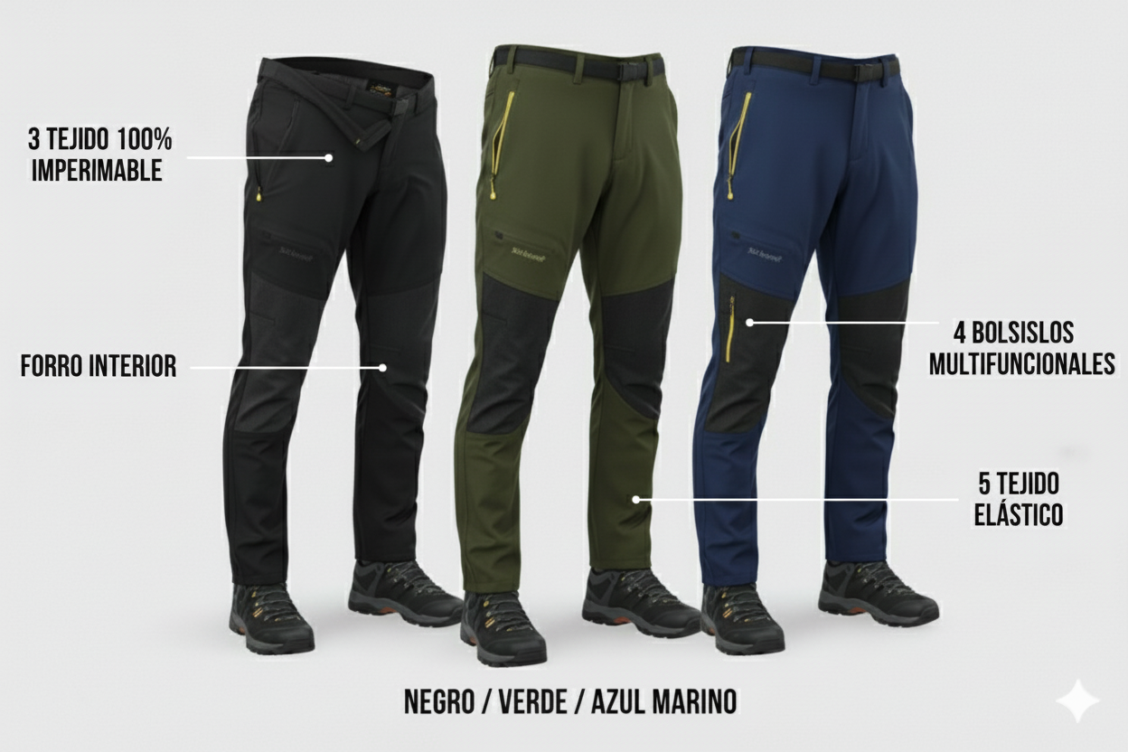 Pantalón de Trabajo y Montaña